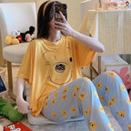 Yellow Poo Night Suit