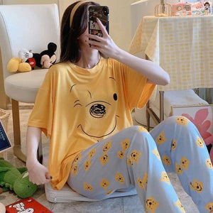 Yellow Poo Night Suit