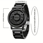 Men’s Roman Dial Luxury Quartz Watch