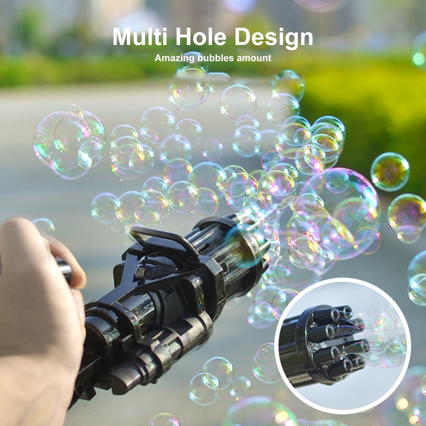 Mega Sale Offer New Kids Automatic Gatling Bubble Toys