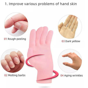 Silicone Gel Moisturizing Gloves