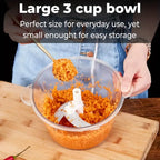 Imported Manual Hand Push Multifunctional Chopper Mixer Cutter and Grinder