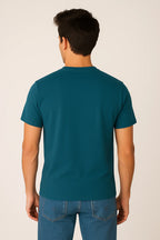 Crystal Teal Basic T-Shirt