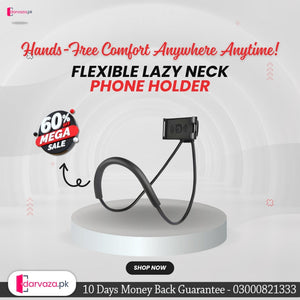 Grand Mega Sale Offer Imported Flexible Lazy Neck Mobile Holder Rs 799