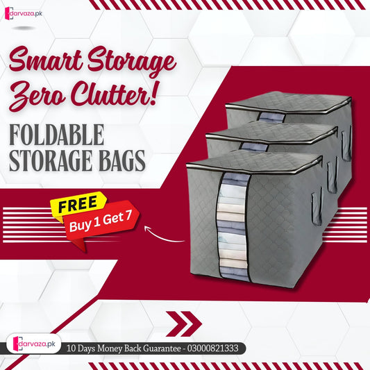 Pack of 6 Foldable Storage Bags
