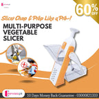 Imported Multi-Purpose Kitchen Vegetable Slicer - Multifunctional Mandoline chopper in Rs 1999