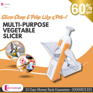 Imported Multi-Purpose Kitchen Vegetable Slicer - Multifunctional Mandoline chopper in Rs 1999