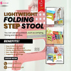 Buy 1 get 2 free Offer Lightweight Folding Step Stool 3 Pcs