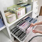 Pants Organizer 7 Grids Storage Box (1Pc)