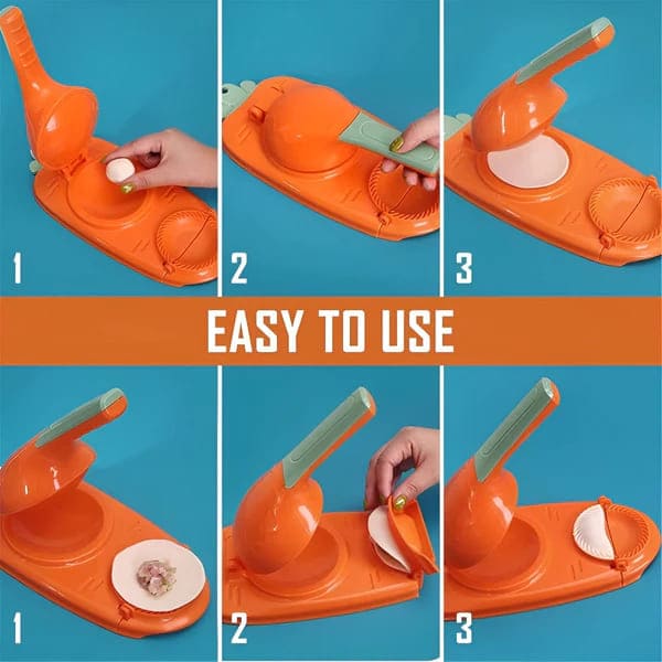 Portable 2 in 1 Samosa and Dumpling Maker for Kids Adult Use