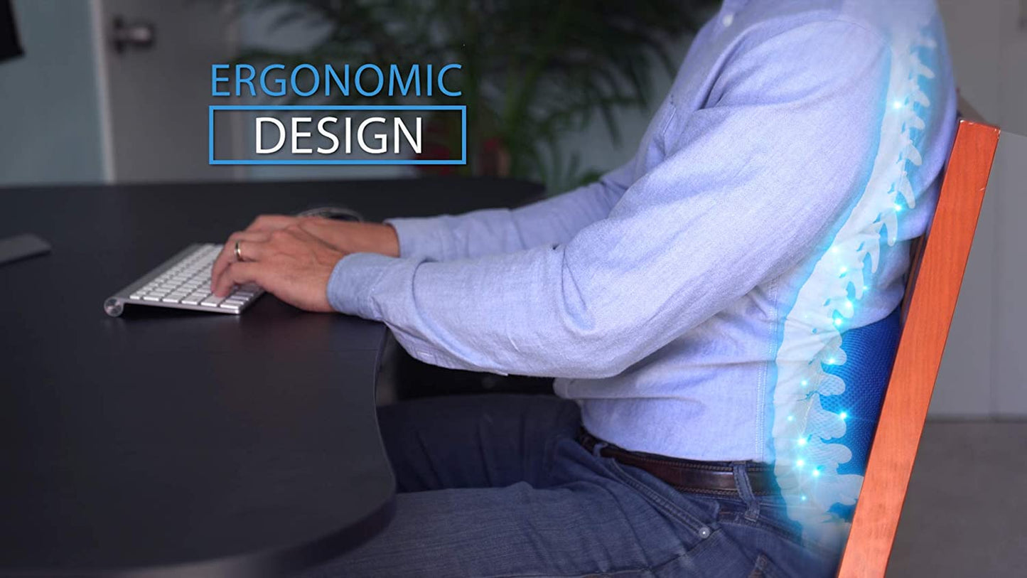 Amazing Lumbar Back Support Pillow Ergonomically Designed