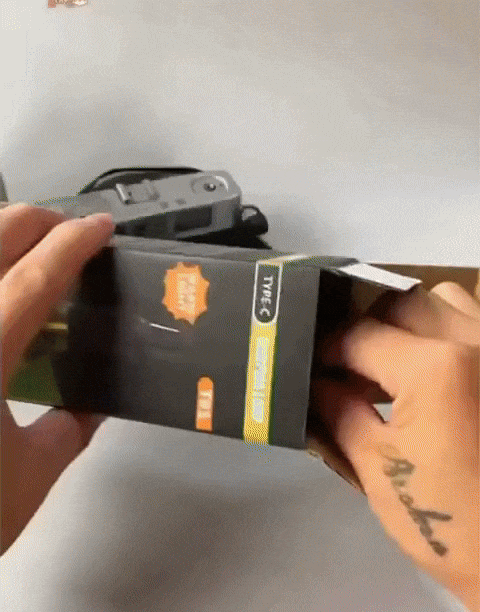 Mini Portable Emergency Rechargeable Waterproof LED Lamp Bulb with Clip Hook Type C Charging