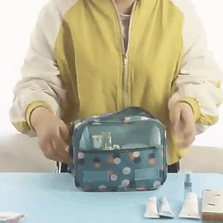 High Capacity Makeup Travel Bathroom Toiletries Wash Classification Hook Cosmetic Organizer Storage Bag for Women