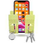 (Pack of 5) Wall Mounted Universal Mobile Phone Holder