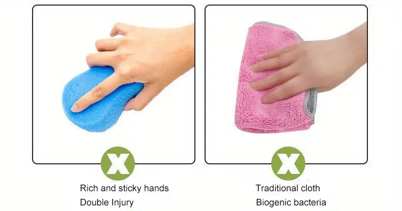 Buy 1 Get 1 Free Offer 2 Pcs Kitchen Cleaning Dish Brush Scrubber with Soap Dispenser