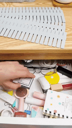Adjustable Drawer Separator & Plastic DIY Divider Clapboard Organizer
