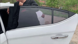 Car Sunshade Curtains Universal Side Window Shades Protection from Heat Insulation and Repellent Mosquito Mesh Net Sunshade Auto Accessories