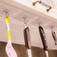 Wall Adhesive Hooks (10 Pcs)