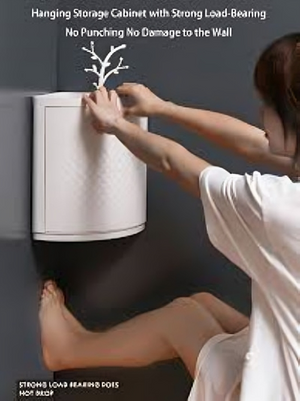 360 Degree Plastic Single and Double Layer Rotatable Corner Cabinet For Home Use