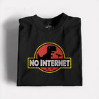 No Internet Graphic T-Shirt