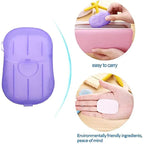 Handy Travel Portable Anti-Bacterial Clean Paper Soap 20Pcs (Pack Of 2)