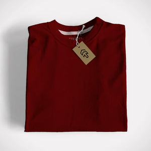 Maroon Basic T-Shirt