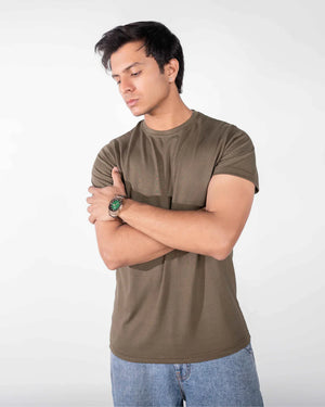Olive Basic T-Shirt