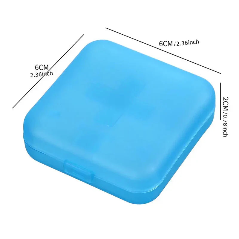 Portable Pill Case 4-Compartments