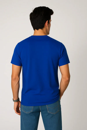Royal Blue Basic T-Shirt