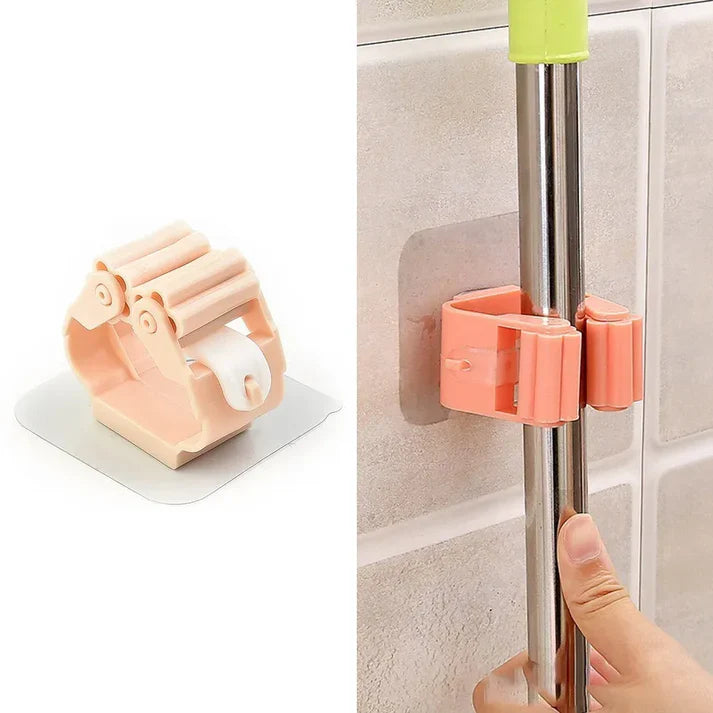 Anti-Slip Mop/Broom Holder Multipurpose (1 Pc)