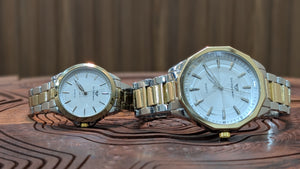 Gold Stellar Love Couple Watches