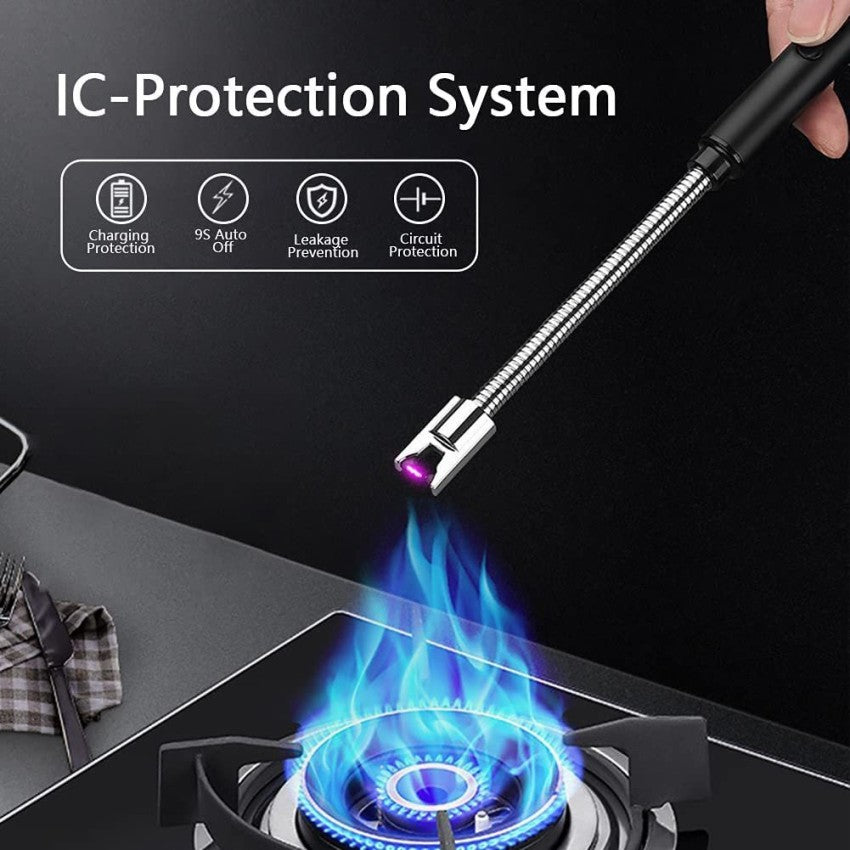 Multipurpose Portable Rechargeable Electric Lighter for Everyday Home and Kitchen Outdoor Use