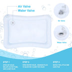 Inflatable Tummy Time Water Mat for Baby Water Play and Splashing fun