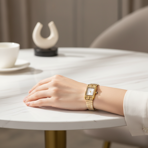 Swingstar Golden & White Dial Women Watch