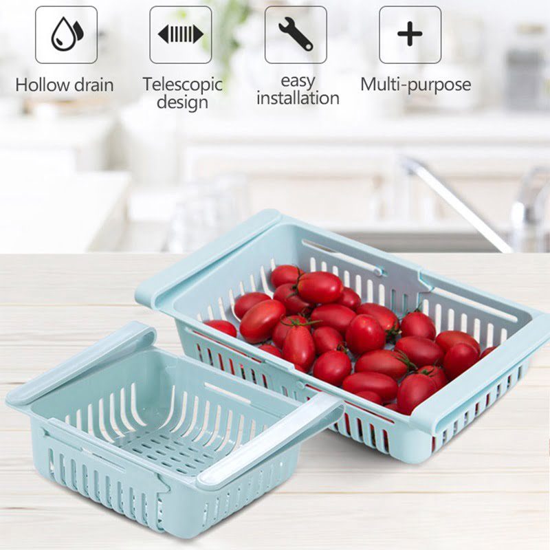 1 Pcs Fridge Drawer Basket